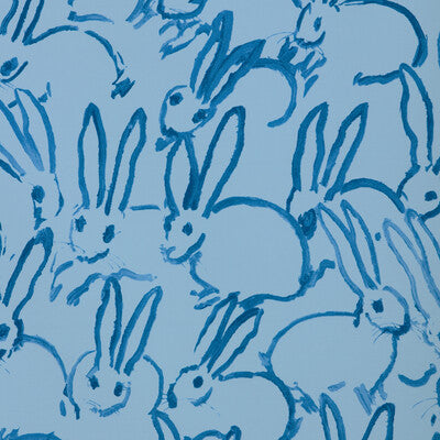 LEE JOFA MODERN FREE RANGE GWF-3836.155.0 in BLUE Wallpaper