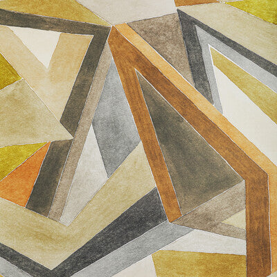 LEE JOFA MODERN GWP-3727.640.0 ROULADE PAPER CITRON/STONE Wallpaper - Eade's Wallpaper