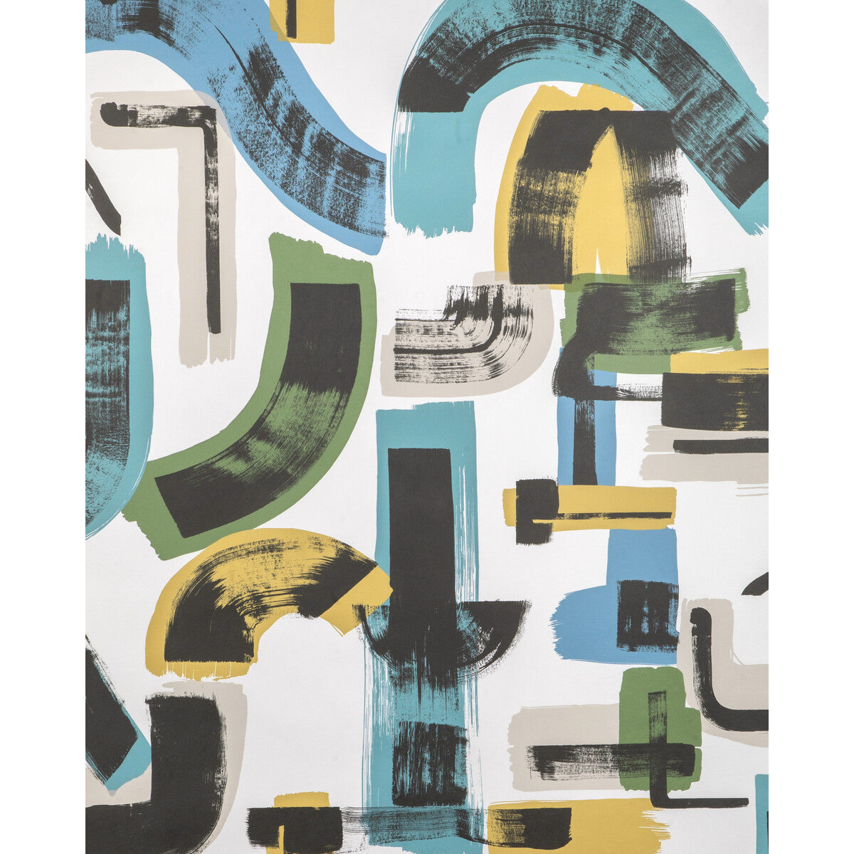 LEE JOFA MODERN GWP-3738.353.0 BLEECKER PAPER LAKE/FERN Wallpaper - Eade's Wallpaper