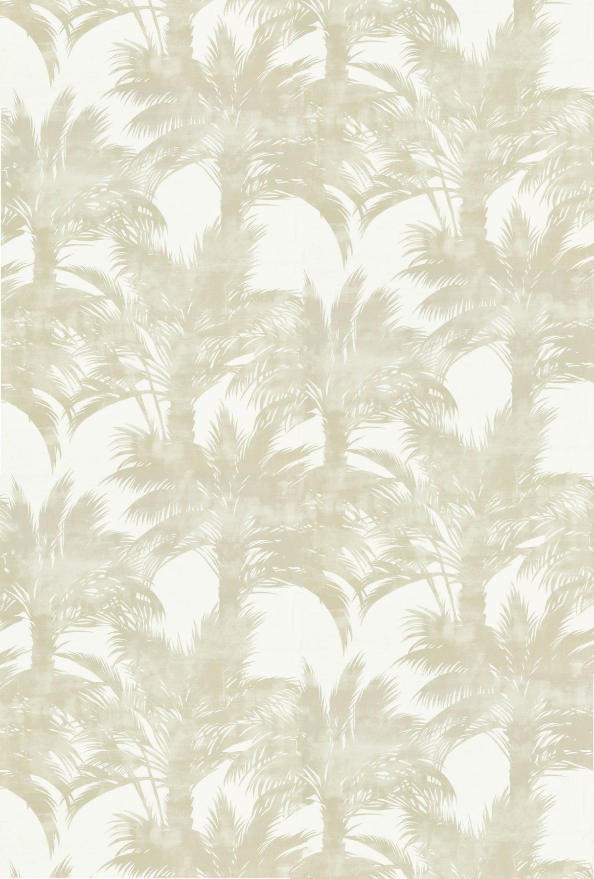 Scalamandre GW 000116610 SAND PALM PRINT Fabric - Eade's Wallpaper