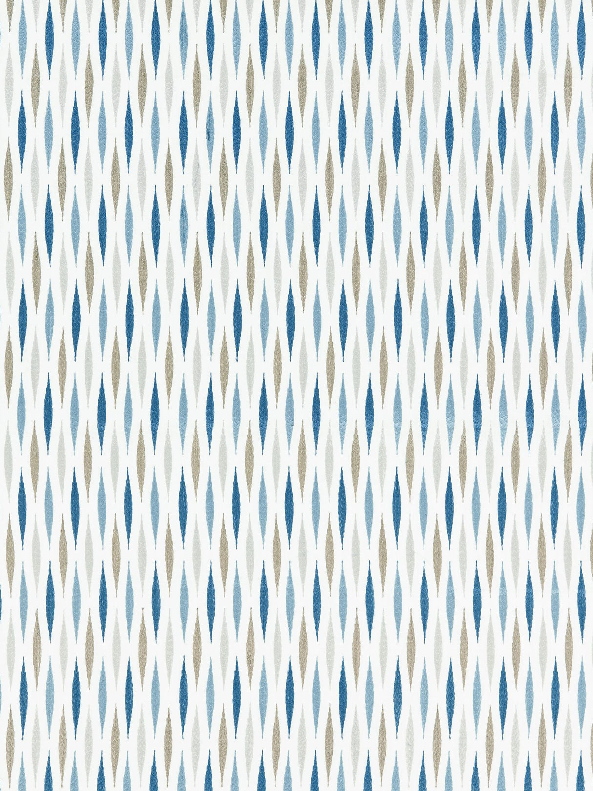 Scalamandre GW 000127208 BLUESTONE CASCADE EMBROIDERY Fabric - Eade's Wallpaper