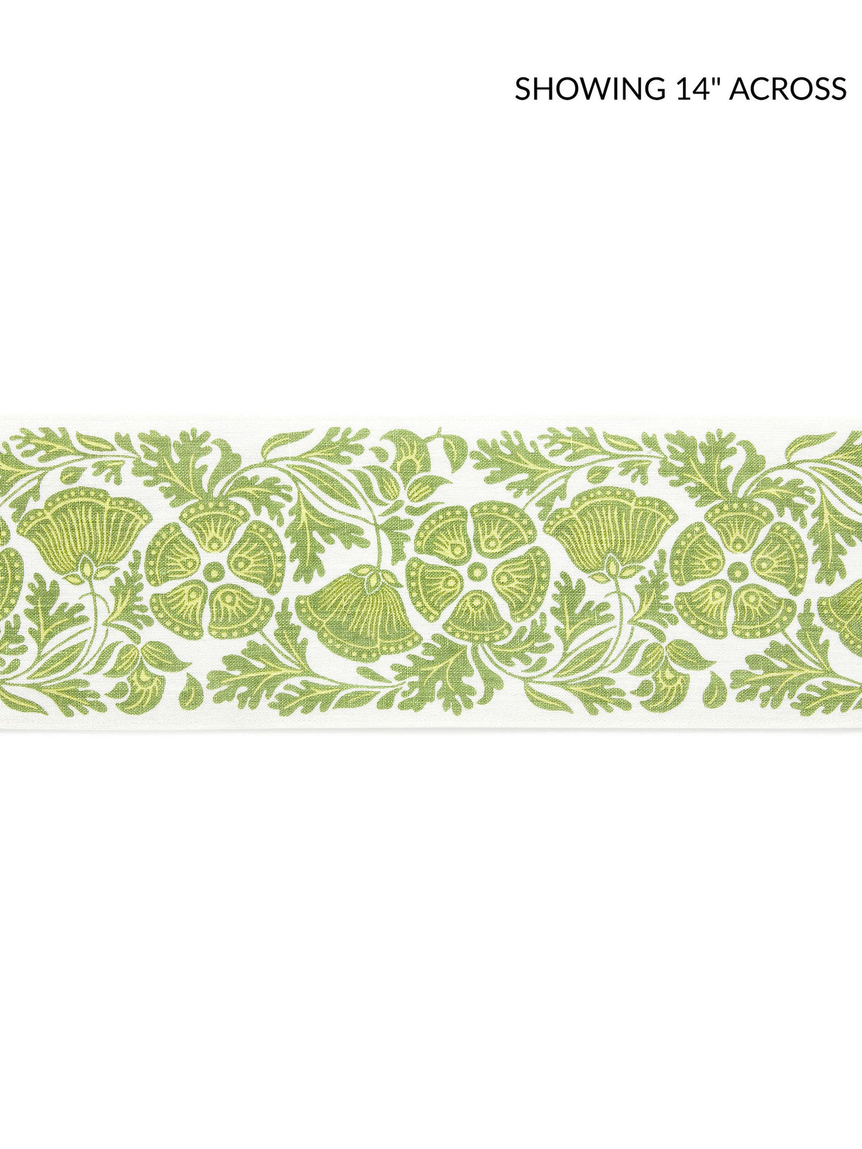 Scalamandre GW 0002T3330 LEAVES OF GRASS GRETEL PRINTED TAPE Fabric - Eade's Wallpaper