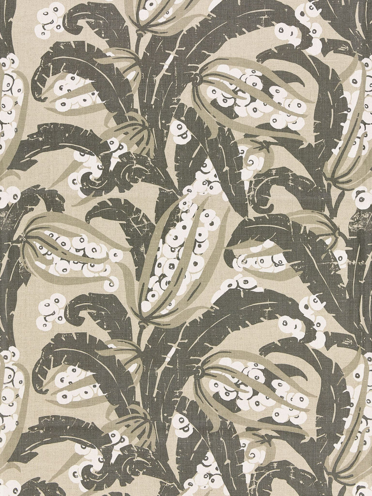 Scalamandre GW 000316609 STONE TROPIQUE Fabric - Eade's Wallpaper