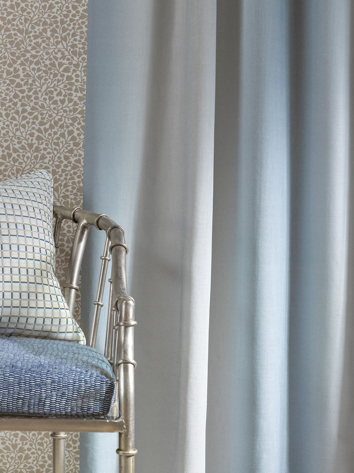 Scalamandre GW 000316615 SUNSET PLEIN AIR OMBRE Fabric - Eade's Wallpaper