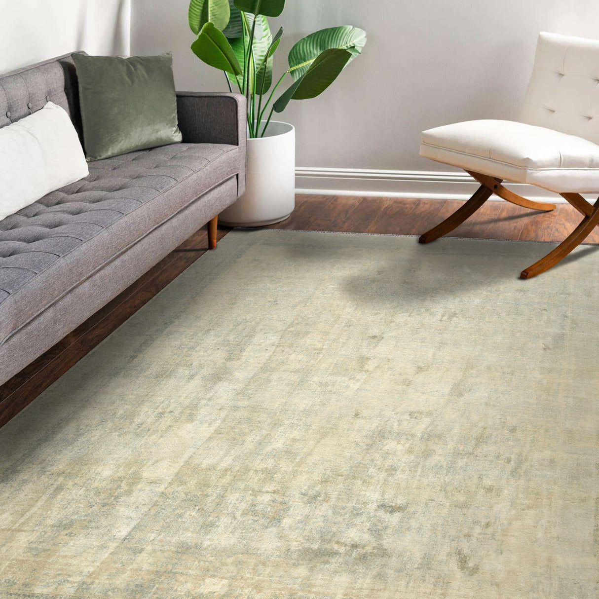 Amer Rugs HAL91014 Halcyon Ivory 10' X 14' Area Rug