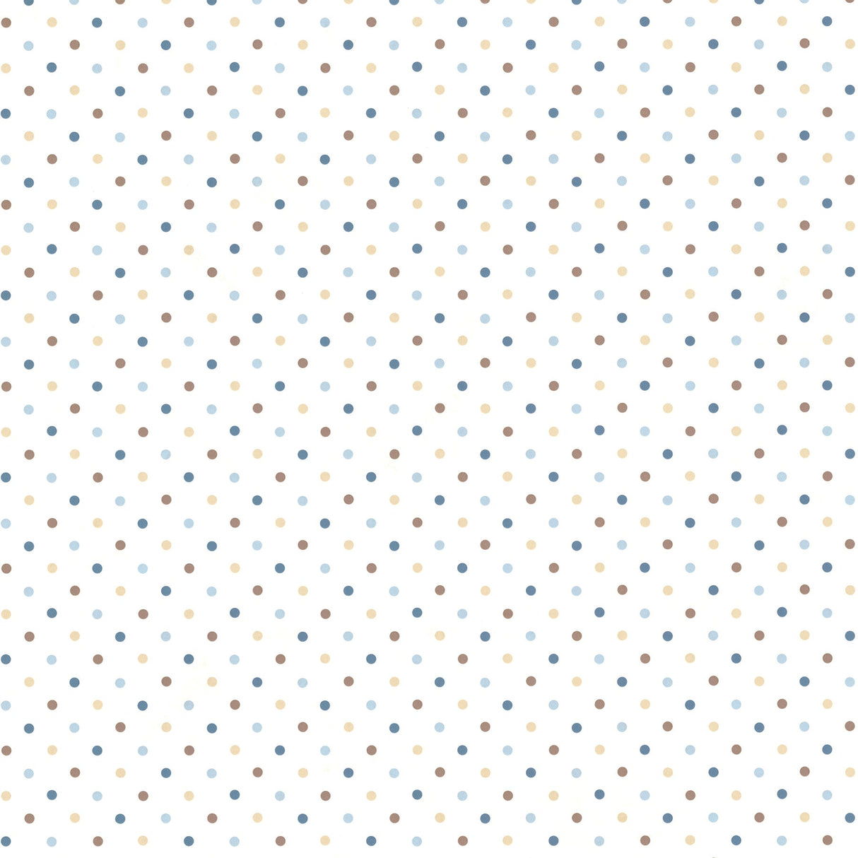 Chesapeake HAS01245 Lilli Brown Happy Dots Wallpaper