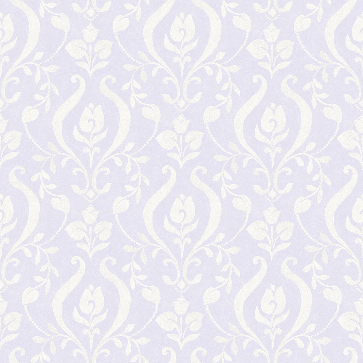 Chesapeake HAS01251 Eloise Lavender Damask Wallpaper