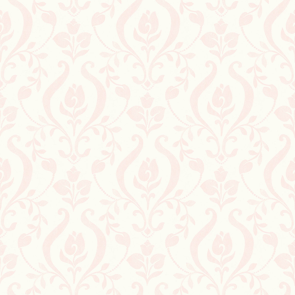 Chesapeake HAS01253 Eloise Light Pink Damask Wallpaper