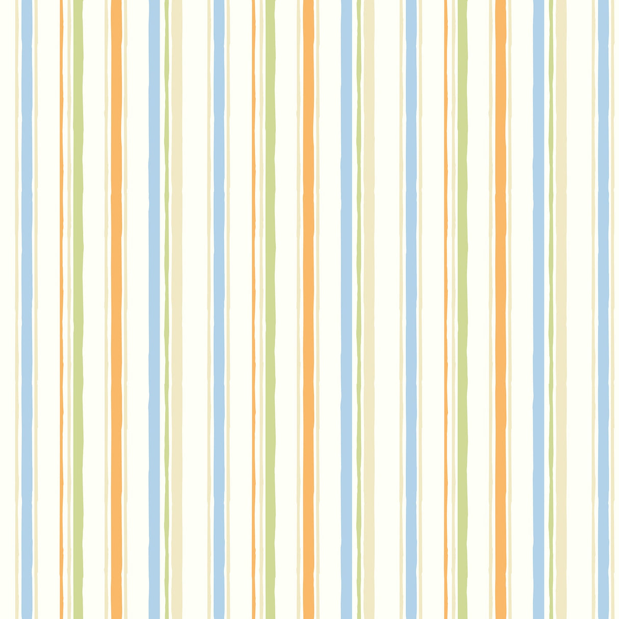 Chesapeake HAS01292 Macey Orange Wiggle Stripe Wallpaper