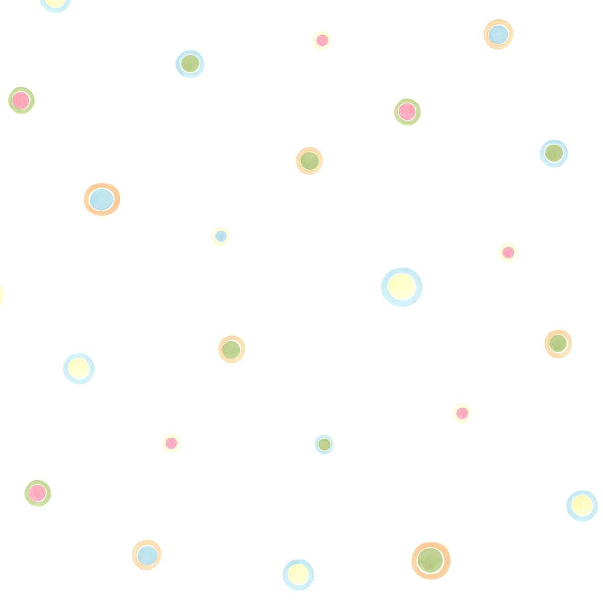 Chesapeake HAS01311 Devin Aqua Bubble Dots Wallpaper