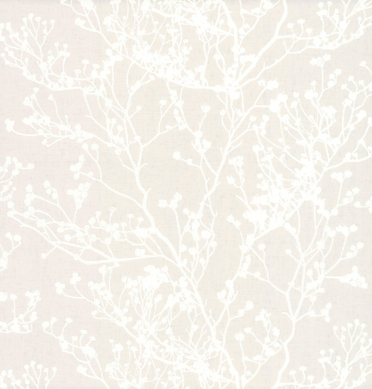 York HC7517 Budding Branch Silhouette Beige Wallpaper