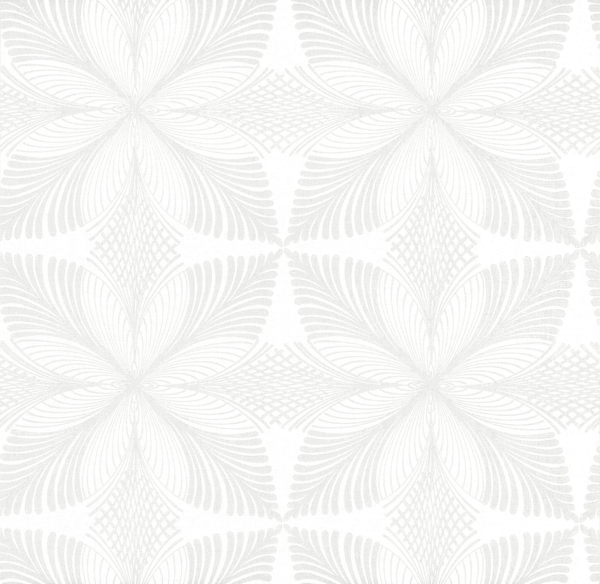 York HC7540 Roulettes Lily White & Cream Wallpaper