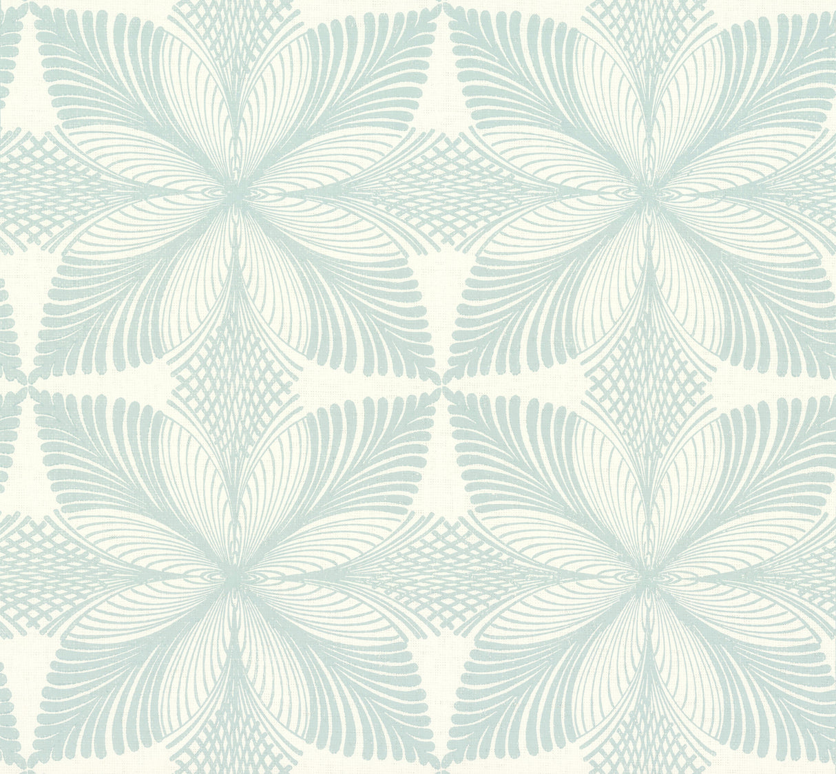 York HC7541 Roulettes Cream & Blue Wallpaper