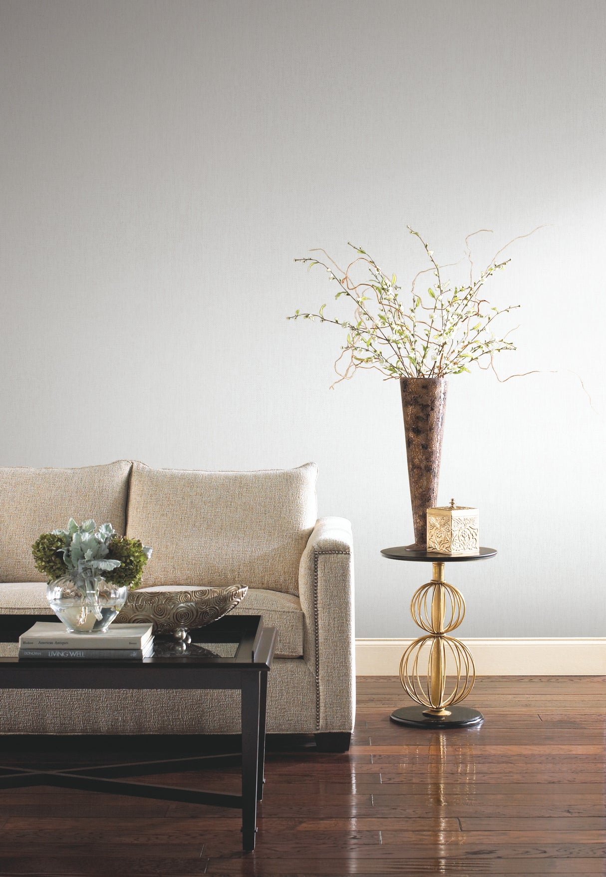 York HC7604 Paperweave Cream Wallpaper