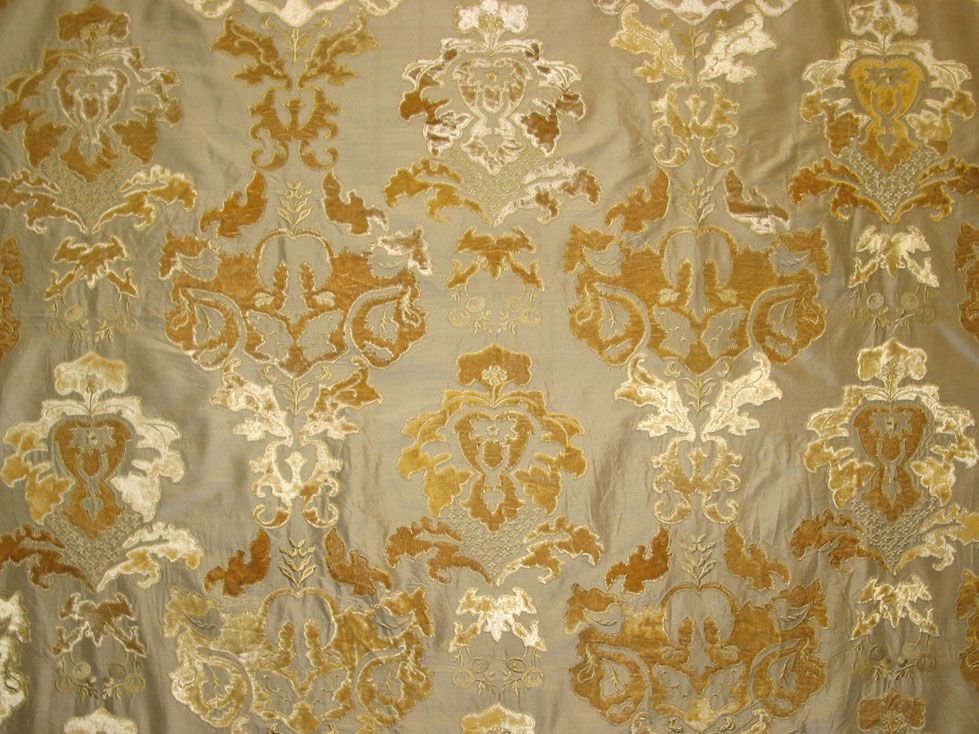 Scalamandre HC 00037785 LINEN PALAZZO RICCI SILK Fabric - Eade's Wallpaper