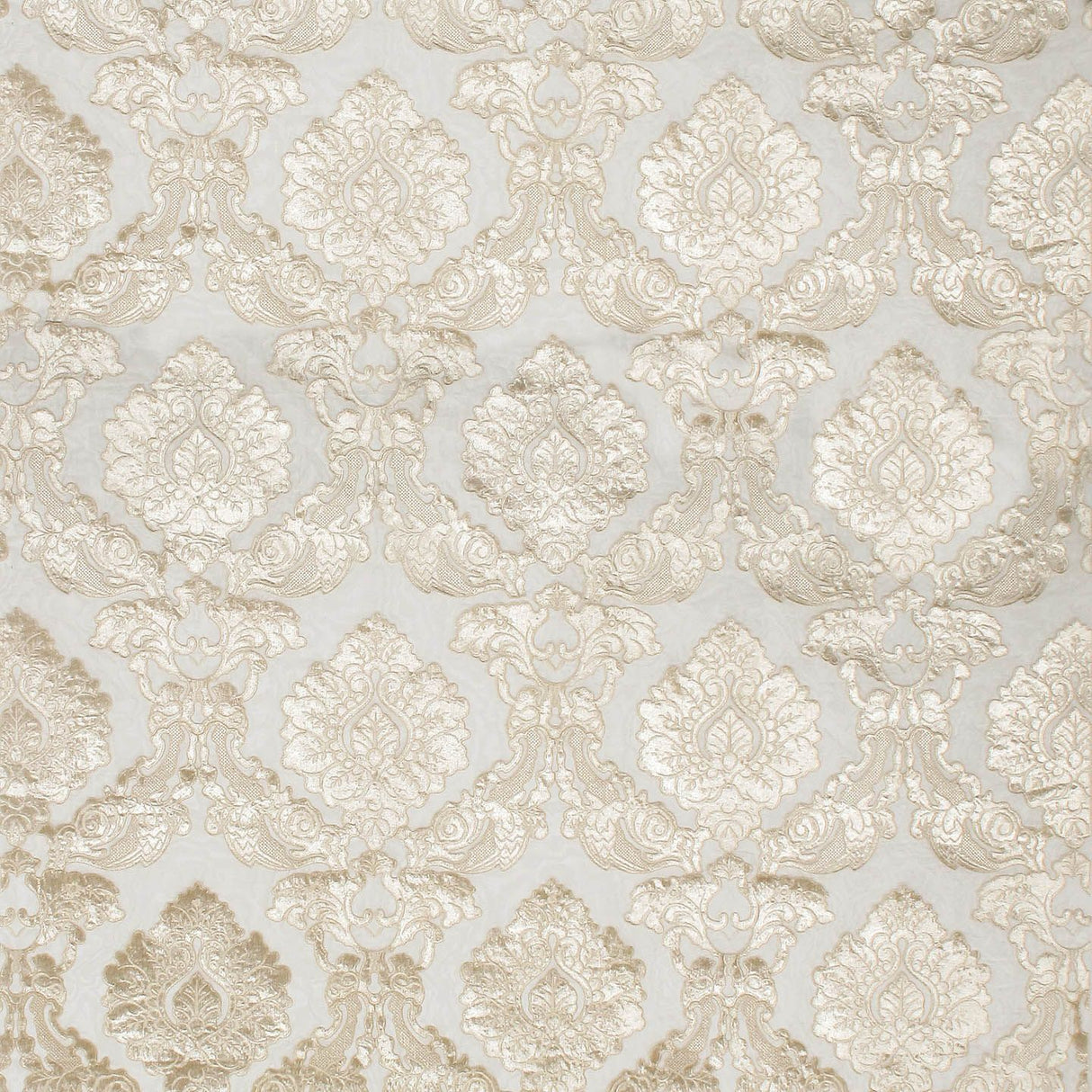 Scalamandre HC 0003CAST IVORY CASTELLET SHEER Fabric - Eade's Wallpaper
