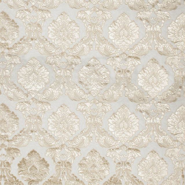 Scalamandre HC 0003CAST IVORY CASTELLET SHEER Fabric - Eade's Wallpaper