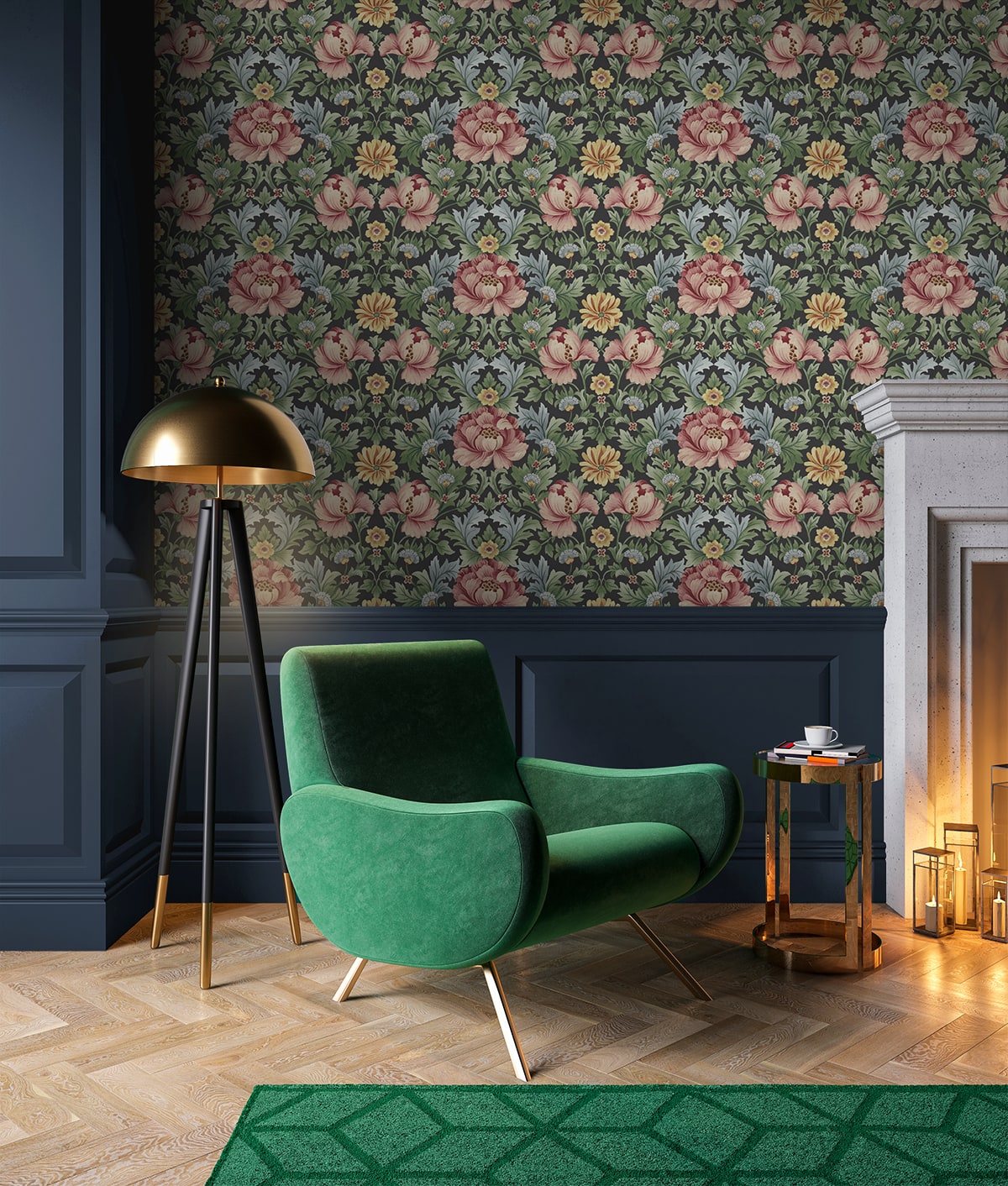 Harry & Grace HG12601 Wallpaper - Eade's Wallpaper & Fabric
