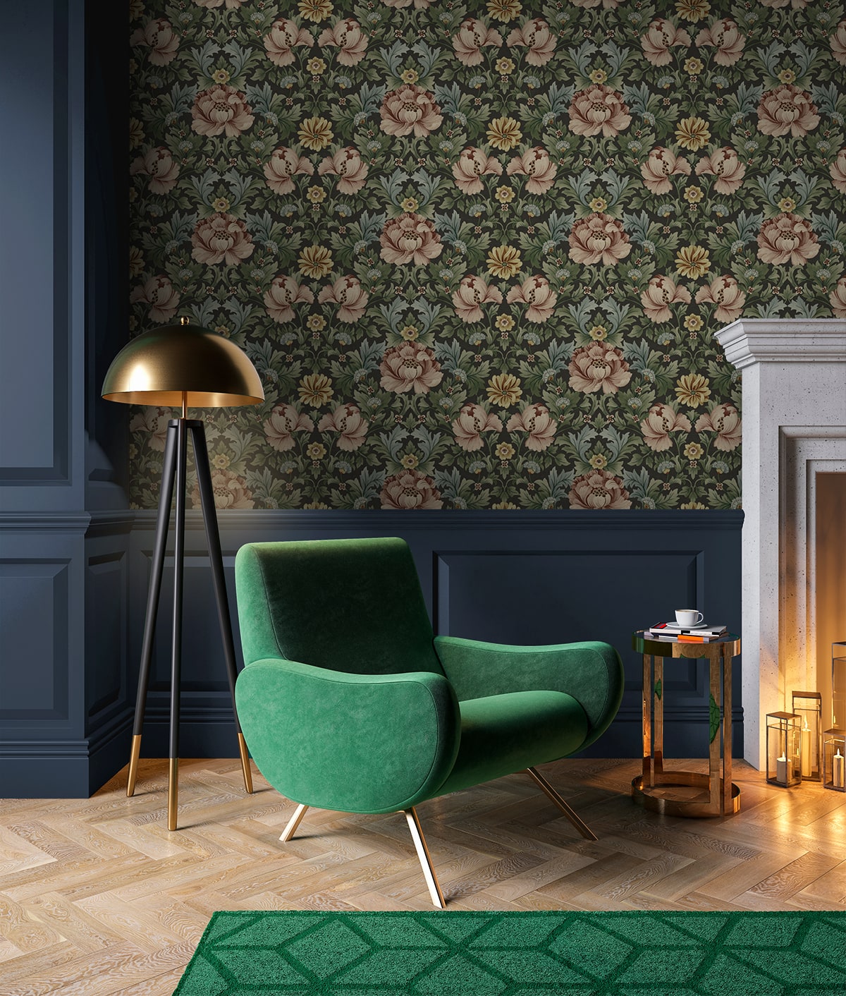 Harry & Grace HG12606 Wallpaper - Eade's Wallpaper & Fabric