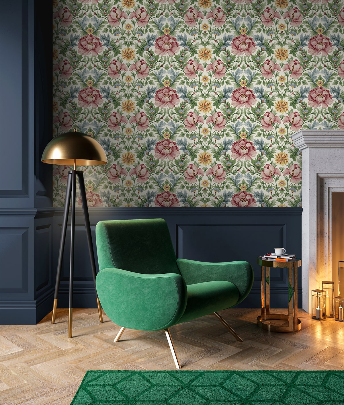 Harry & Grace HG12611 Wallpaper - Eade's Wallpaper & Fabric