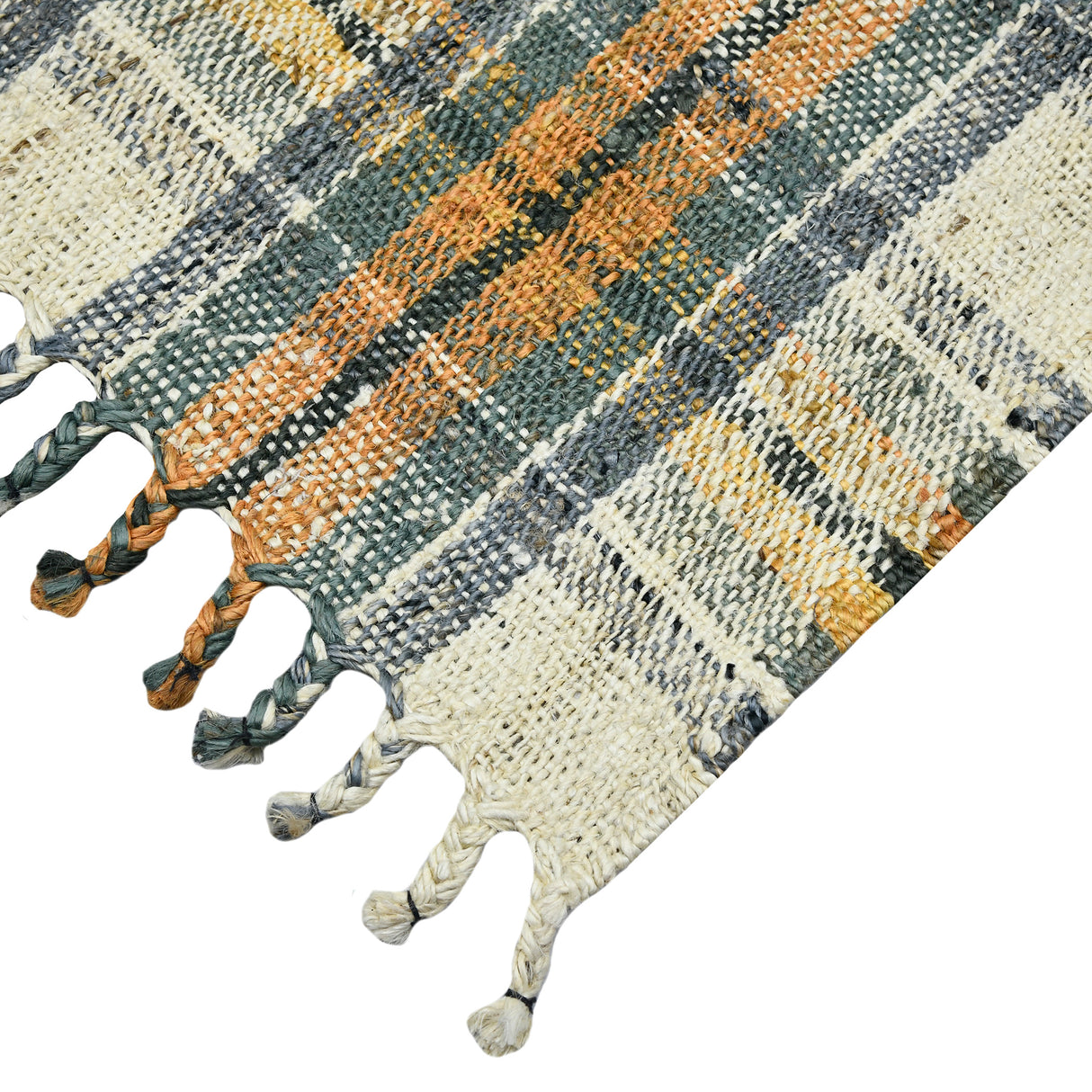 Amer Rugs HMP-1 Hampton Transitional Plaid Area Rug