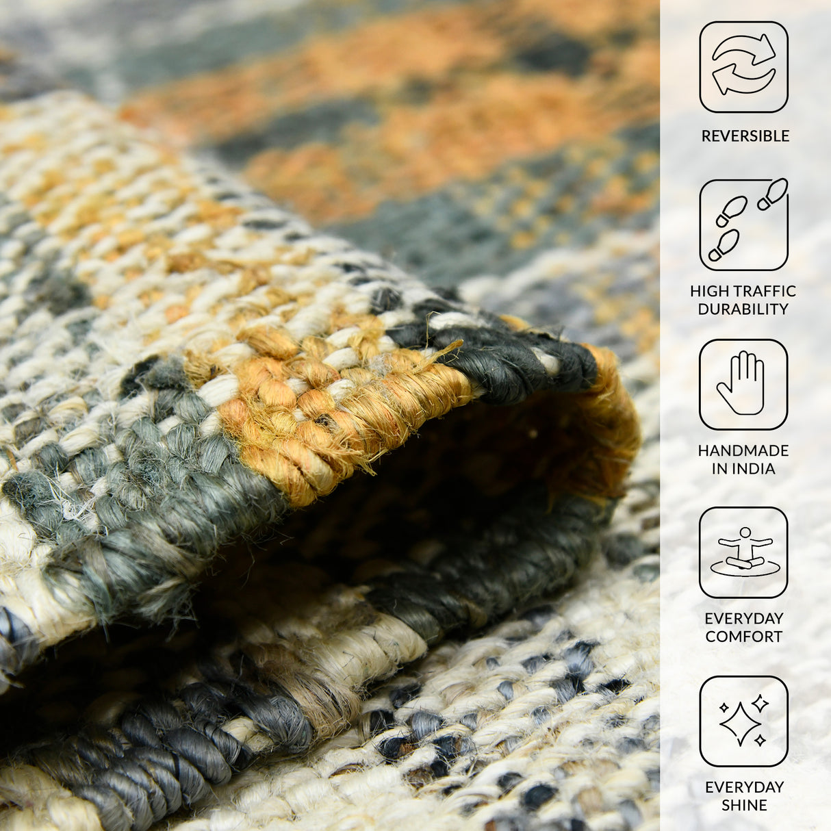 Amer Rugs HMP-1 Hampton Transitional Plaid Area Rug