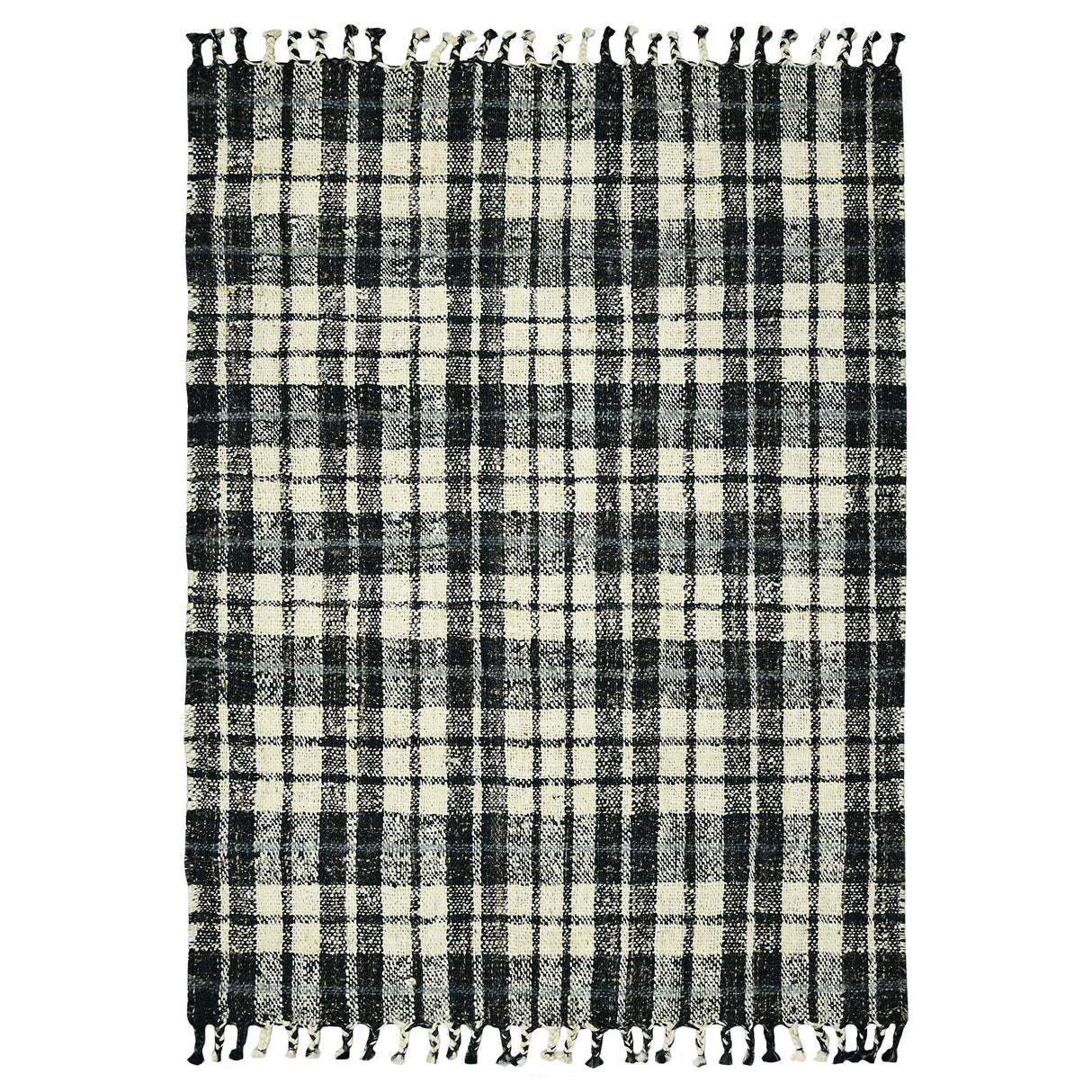Amer Rugs HMP-2 Hampton Transitional Plaid Area Rug