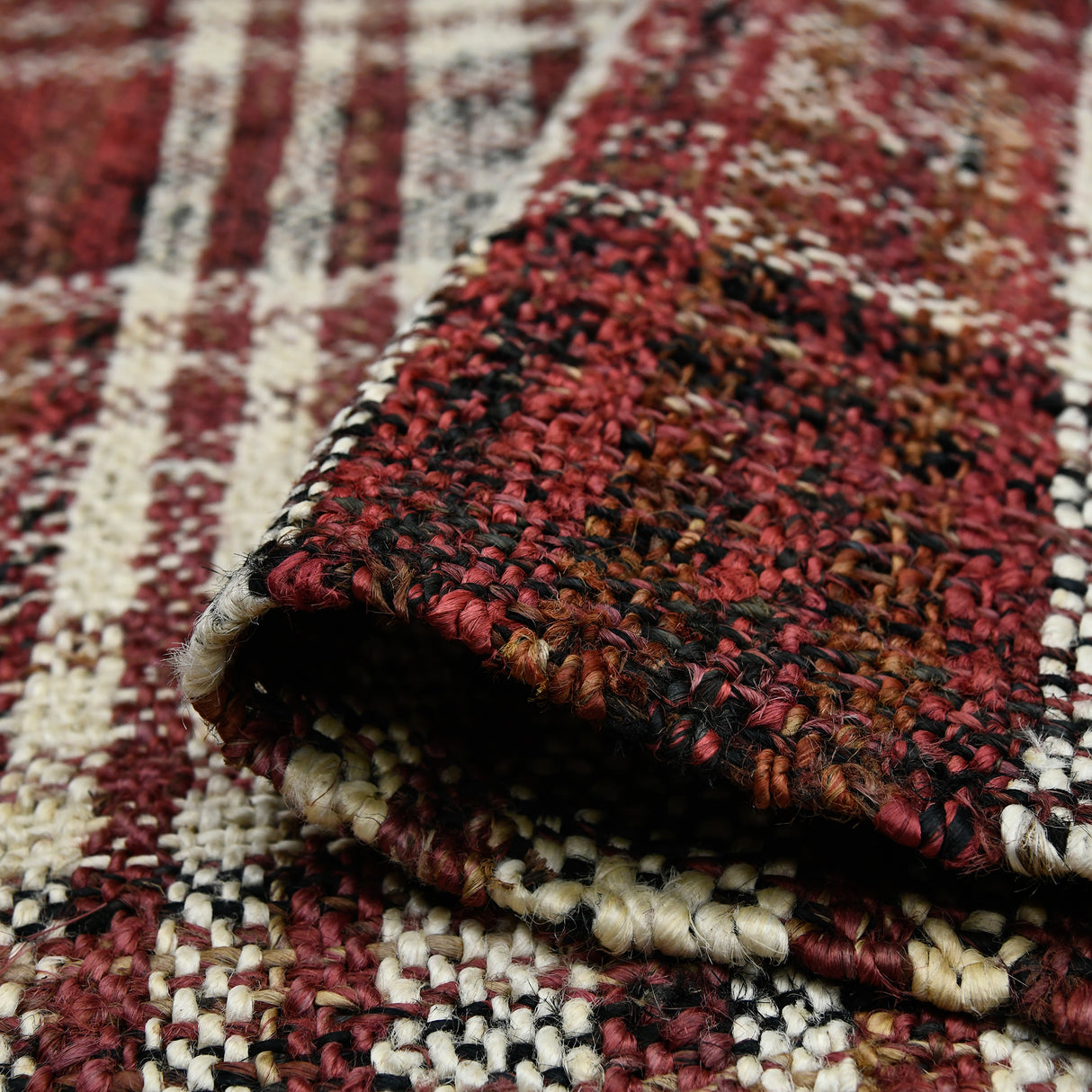 Amer Rugs HMP-4 Hampton Transitional Plaid Area Rug