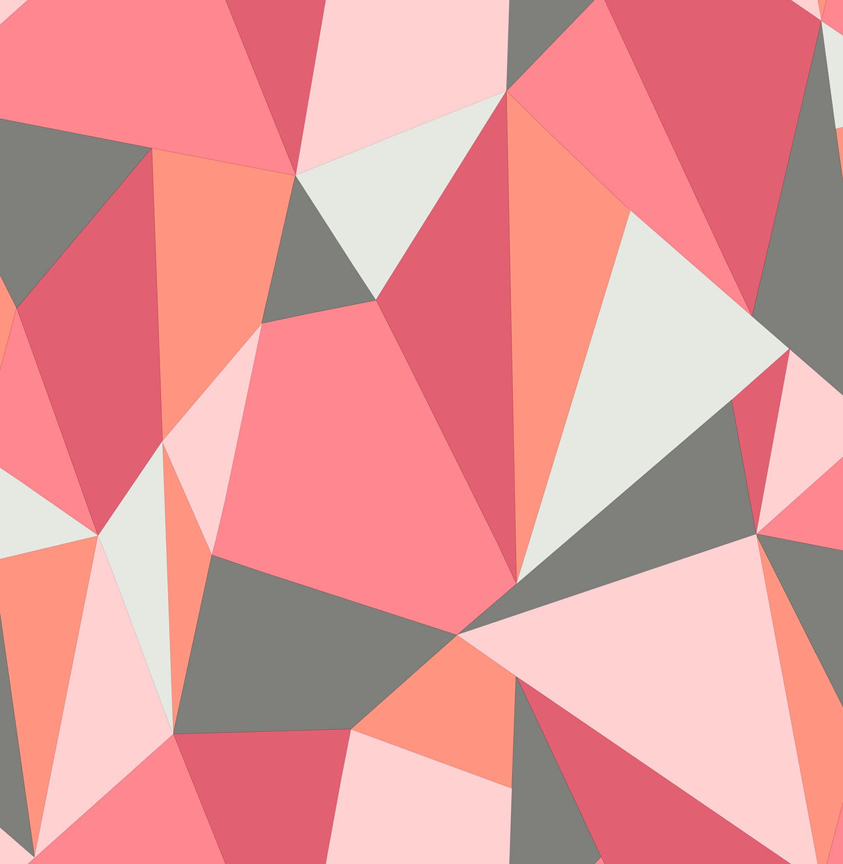 Brewster HN002621 Kline Pink Facet Wallpaper