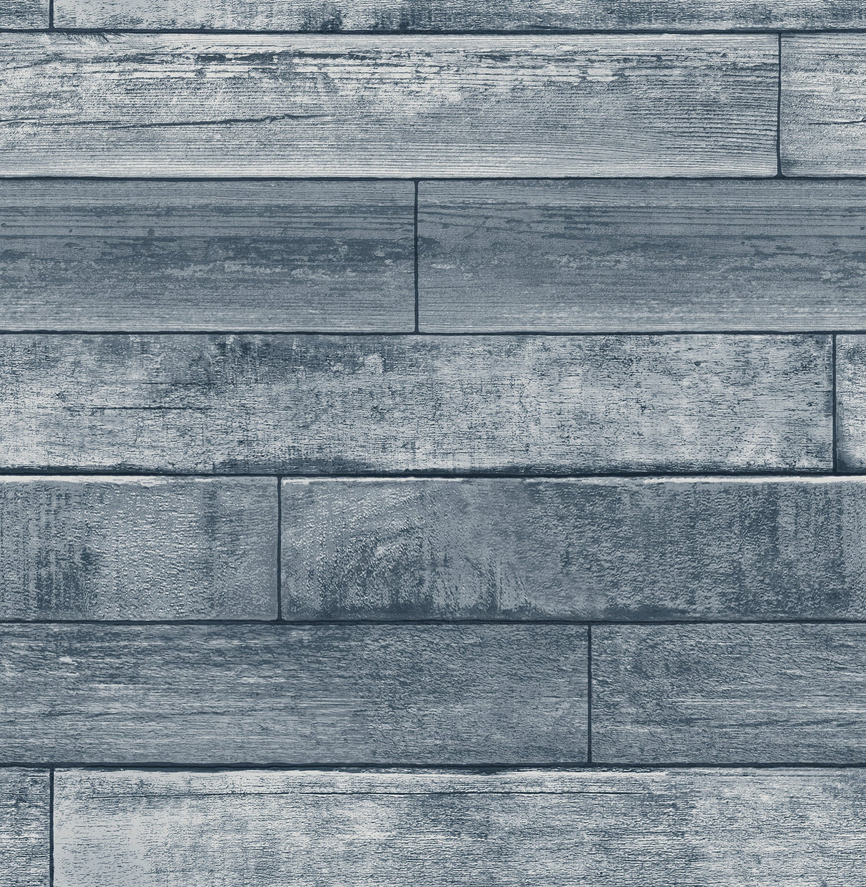 Brewster HN002635 Wallace Blue Timber Wallpaper