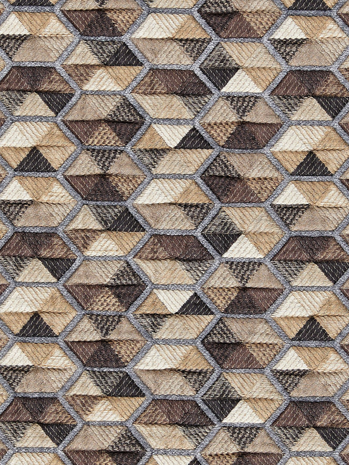 Scalamandre HN 000142006 TAUPE CAROUSEL Fabric - Eade's Wallpaper