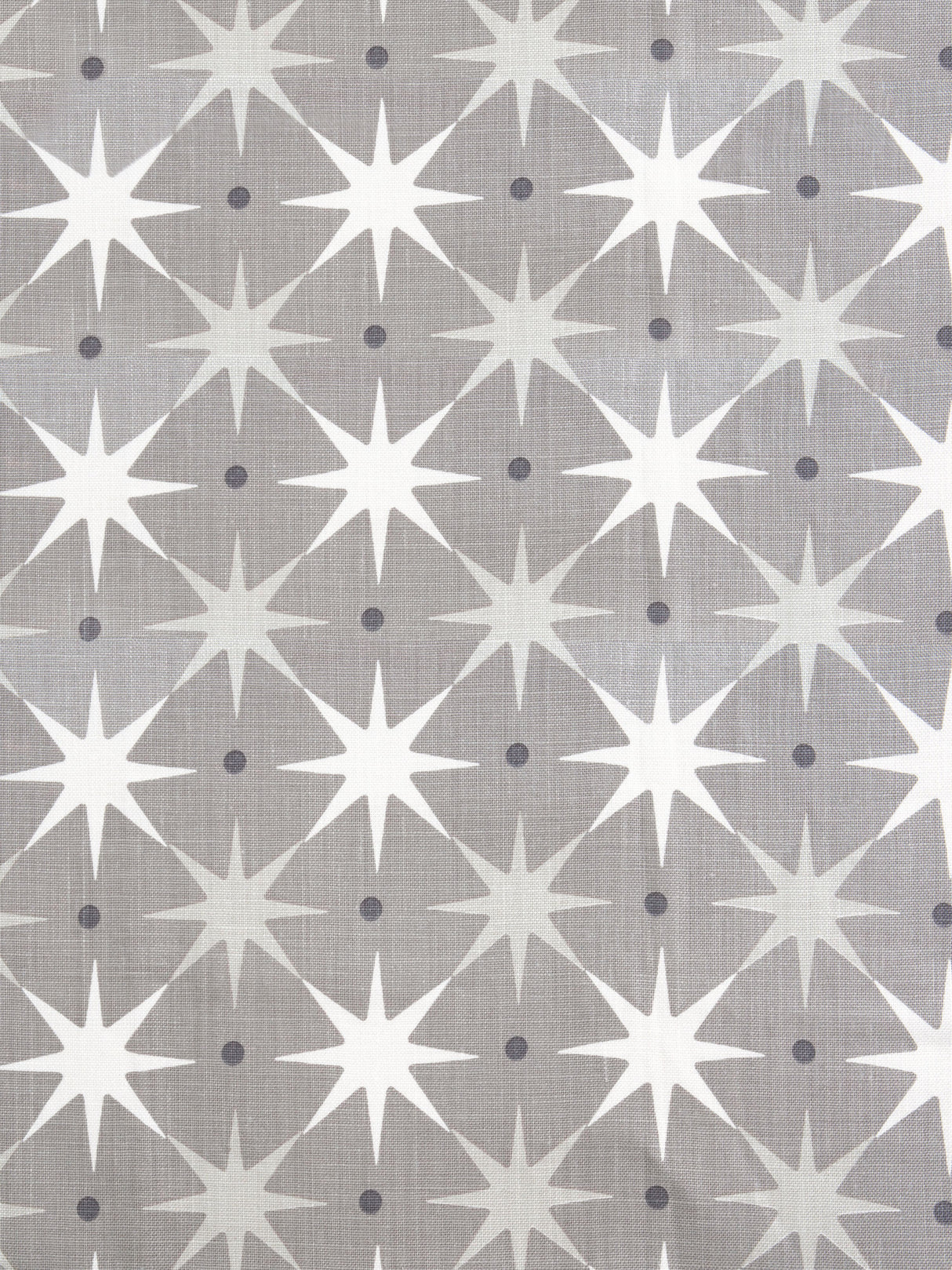 Scalamandre HN 000142023 GREY STAR POWER Fabric - Eade's Wallpaper