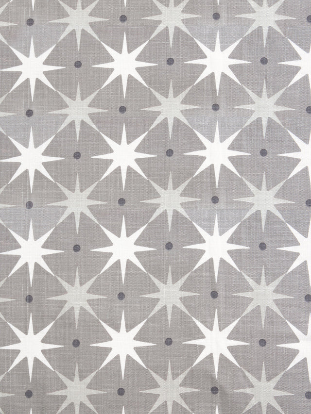 Scalamandre HN 000142023 GREY STAR POWER Fabric - Eade's Wallpaper