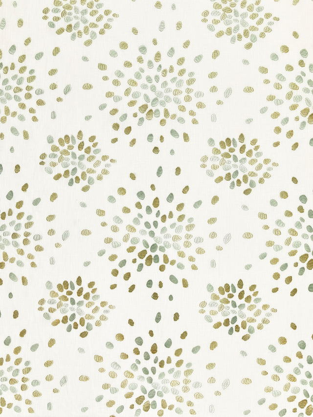 Scalamandre HN 000342000 GREEN FIREFLY Fabric - Eade's Wallpaper