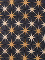 Scalamandre HN 000542023 CHARCOAL STAR POWER Fabric - Eade's Wallpaper