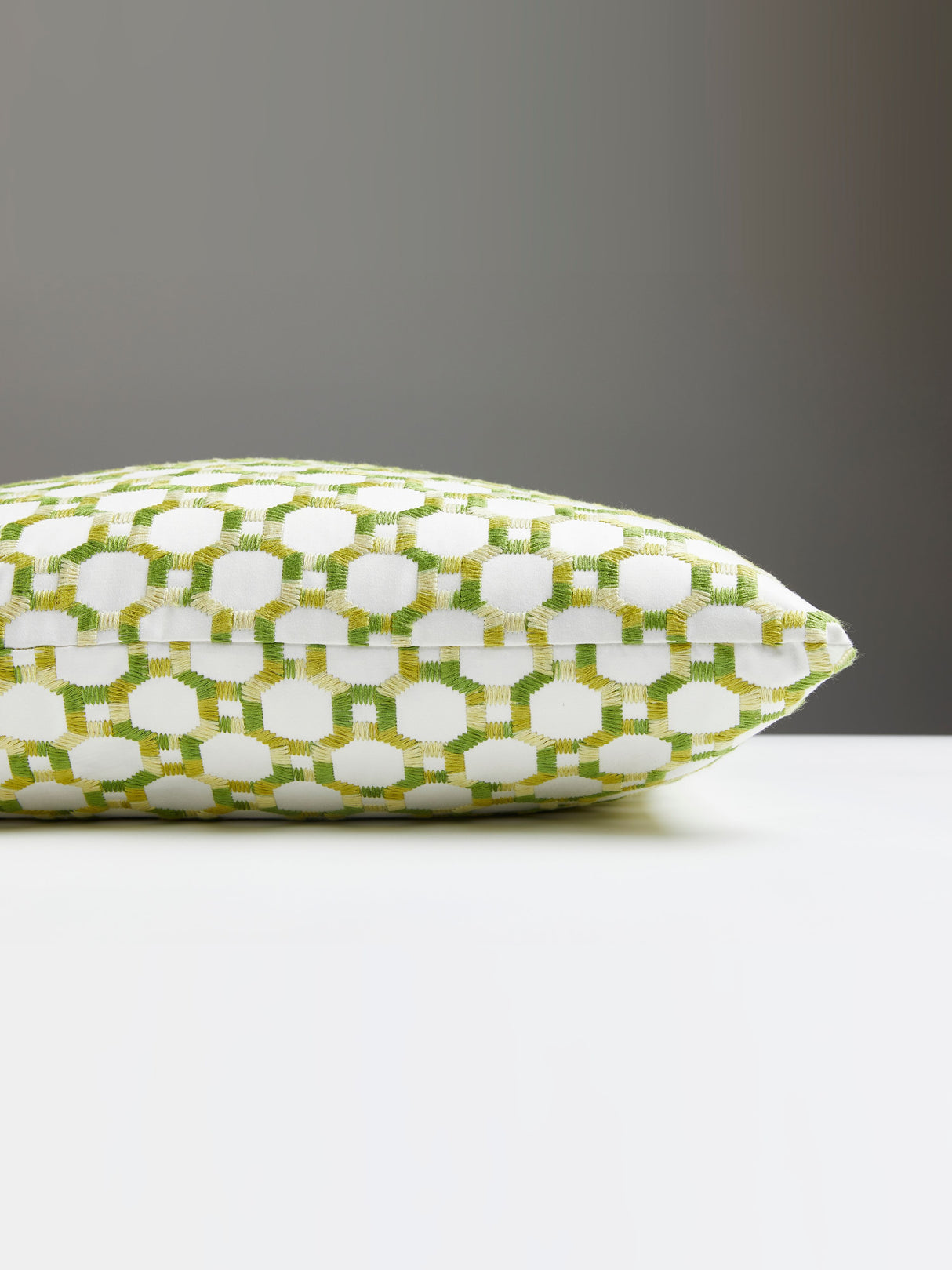 Scalamandre HN 0005ISLDPILL ISLAND TRELLIS PILLOW - Pillow C