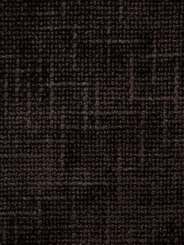 Scalamandre HN 00CBW0837 DEEP BROWN RIVOLI CHENILLE Fabric - Eade's Wallpaper
