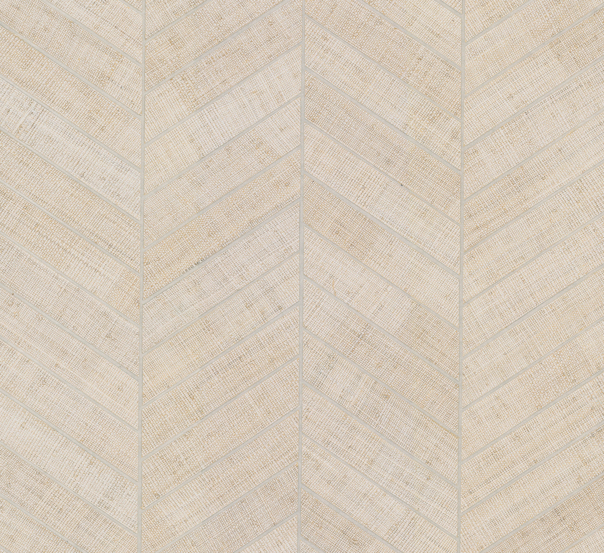 York HO2108 Atelier Herringbone White Wallpaper