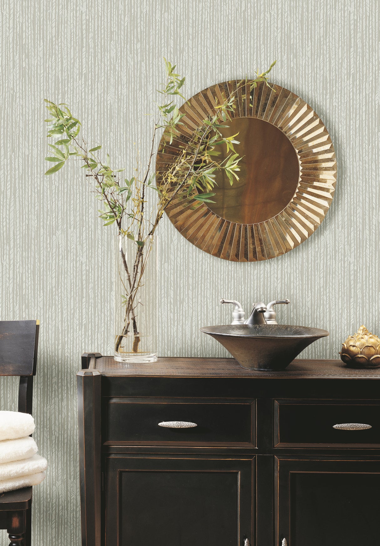 York HO2138 Feather Fletch Beige Wallpaper