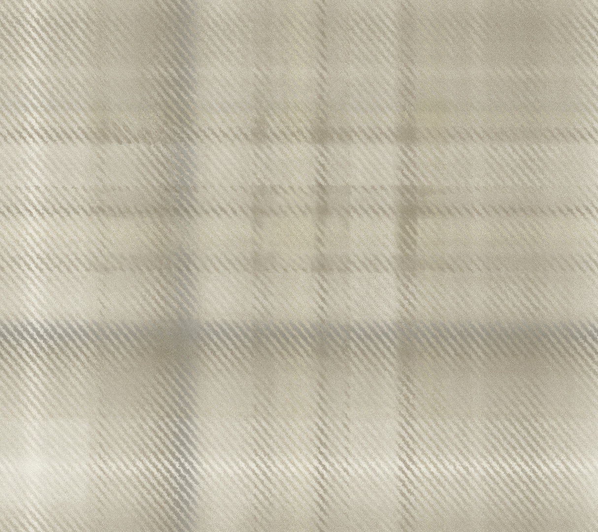 York HO2159 Sterling Plaid Beige Wallpaper