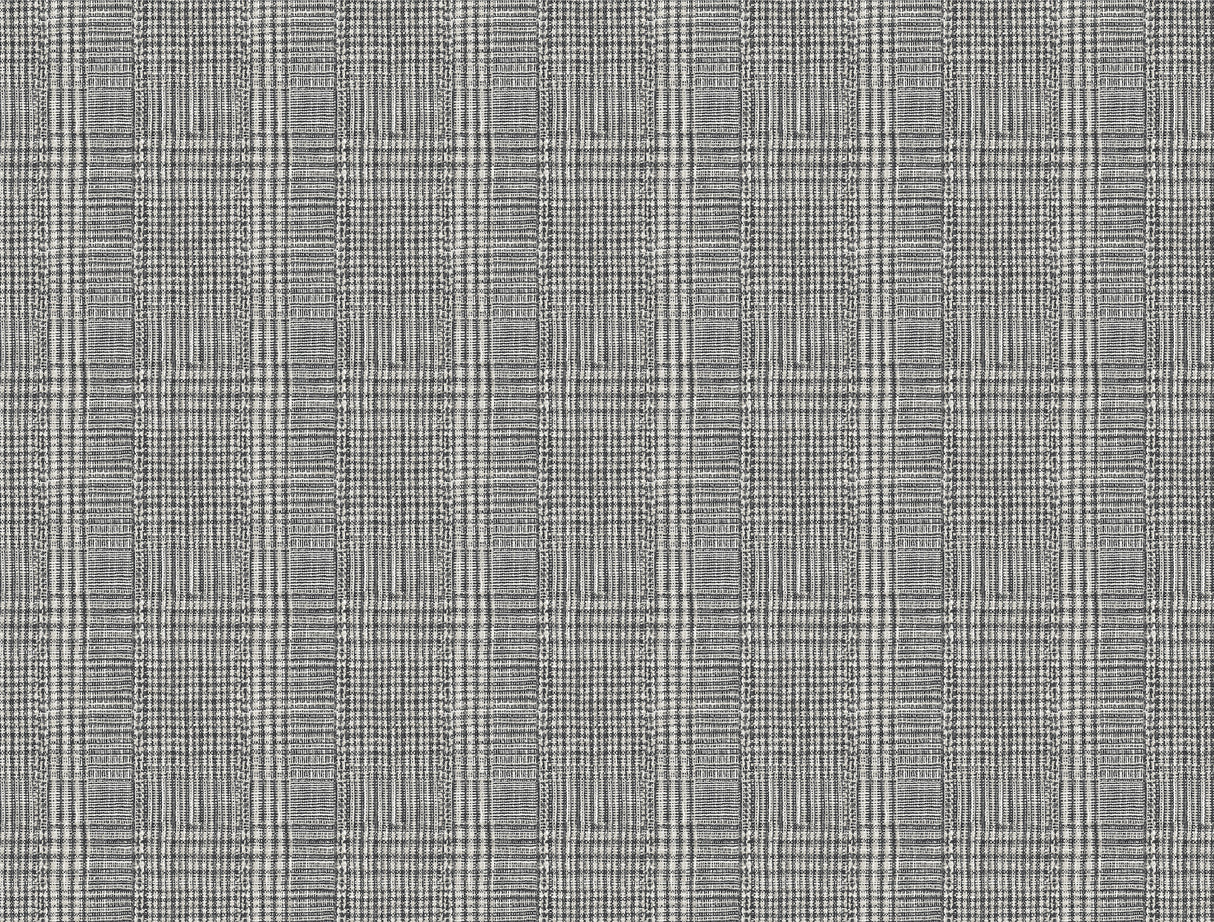 York HO2170 Shirting Plaid Black Wallpaper