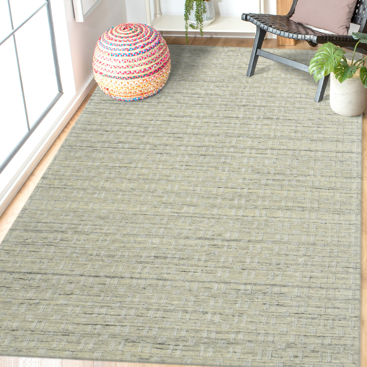 Amer Rugs HOU-2 Houston Modern Geometric Area Rug