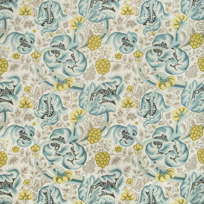 KRAVET BASICS HULLABALOO.1623.0 HULLABALOO SEAFOAM Fabric - Eade's Wallpaper