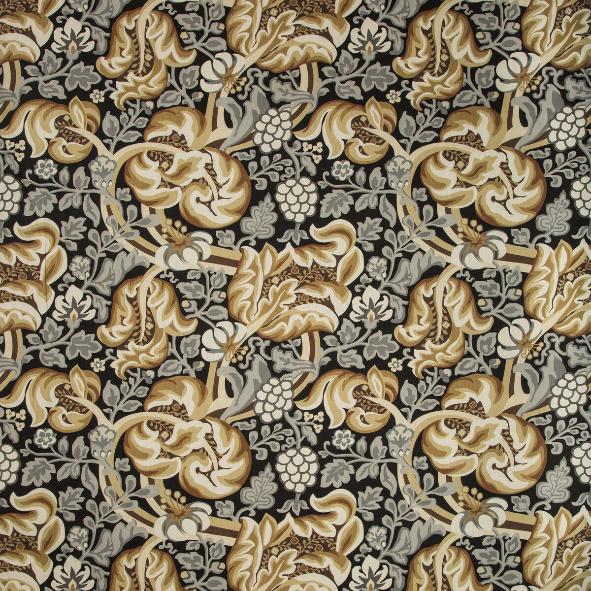KRAVET BASICS HULLABALOO.816.0 HULLABALOO COGNAC Fabric - Eade's Wallpaper