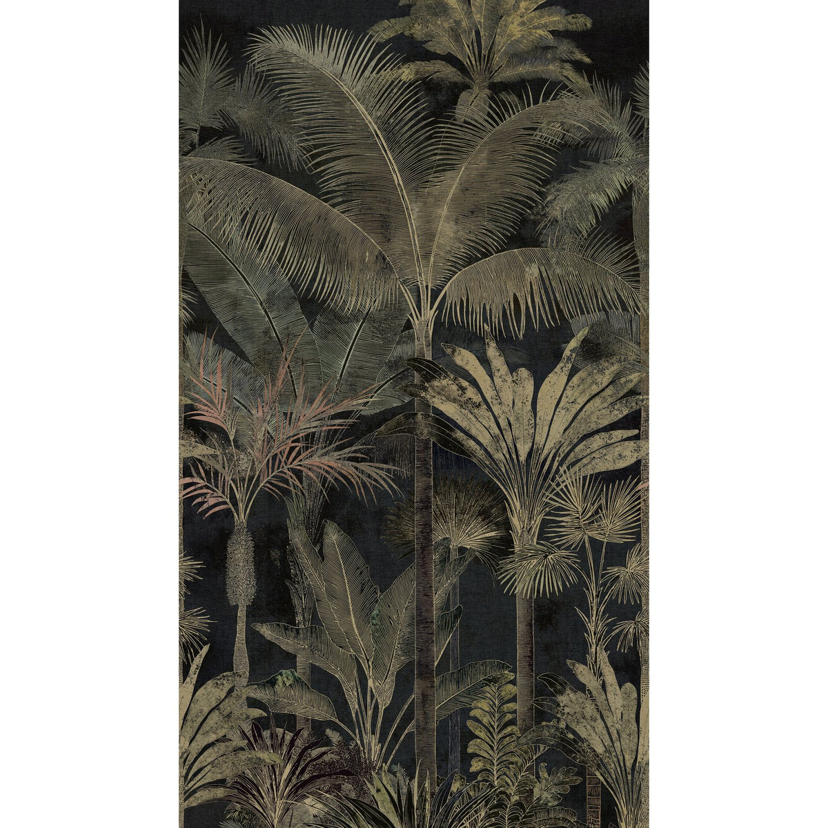 Galerie Havana 2 Tree Leaf Green Mural HV41109M