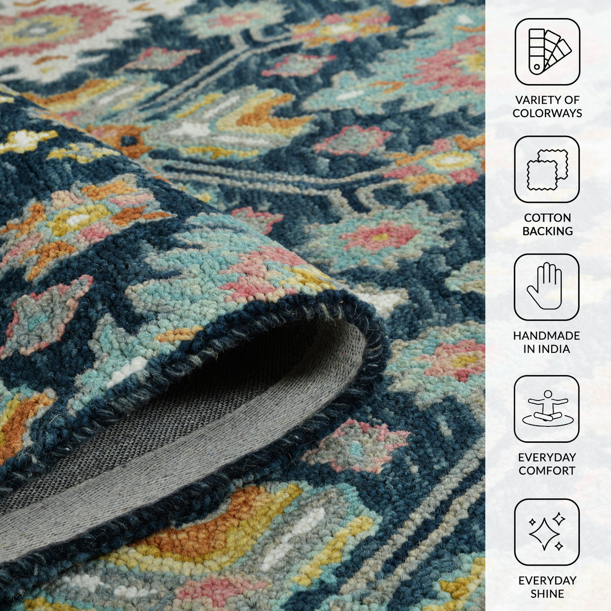 Amer Rugs JAC-3 Jackson Traditional Style Area Rug