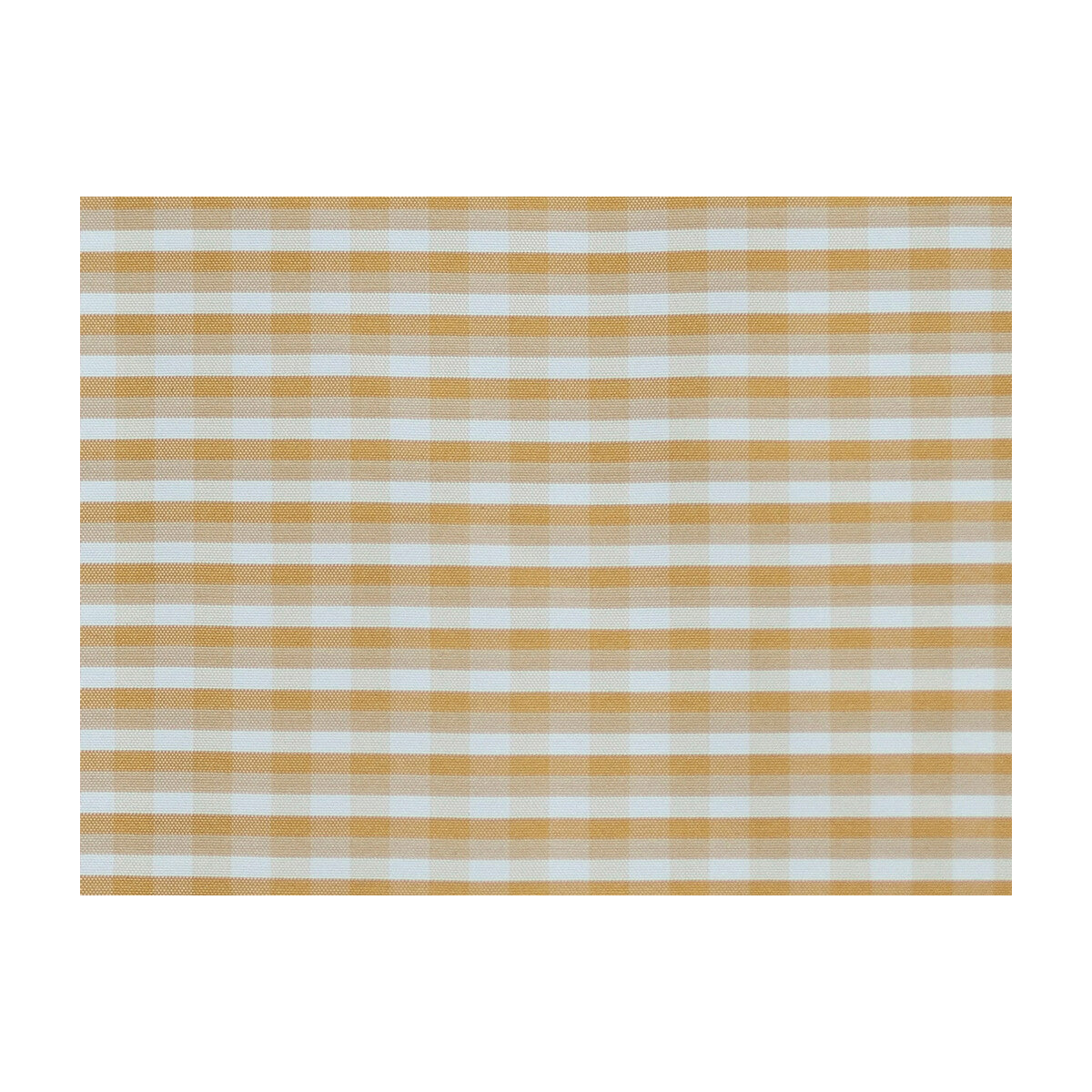 BRUNSCHWIG & FILS JAG-50008.40.0 LA STRADA CHECK  SAFFRON Fabric - Eade's Wallpaper