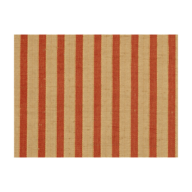 BRUNSCHWIG & FILS JAG-50014.216.0 TREVI STRIPE PEKIN RED Fabric - Eade's Wallpaper