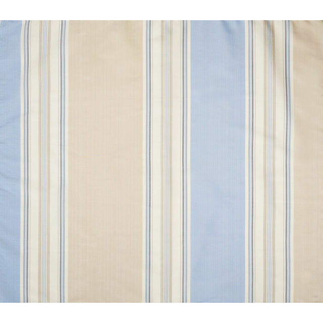 BRUNSCHWIG & FILS JAG-50054.165.0 HAMILTON SILK STRIPE BRISTOL Fabric - Eade's Wallpaper