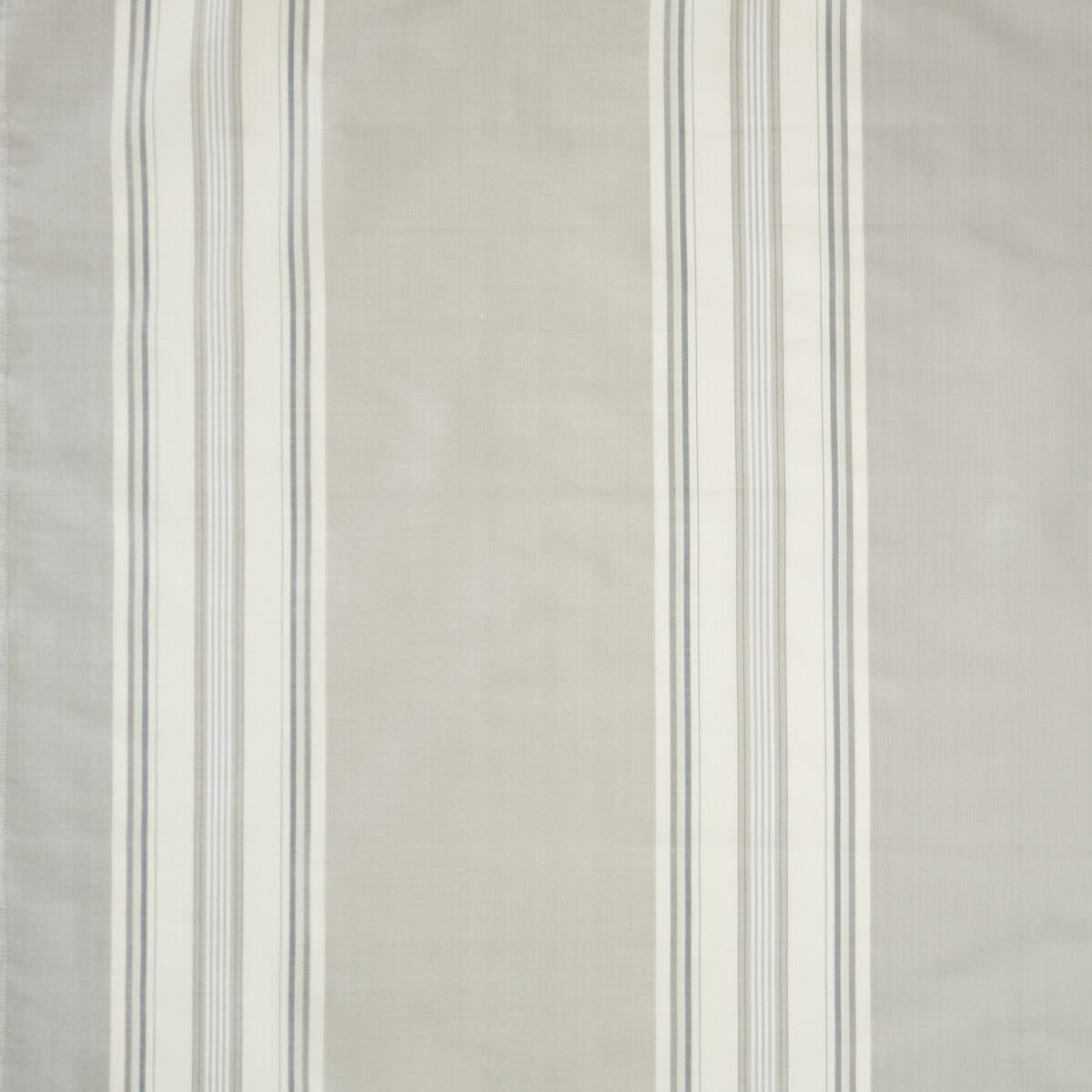 BRUNSCHWIG & FILS JAG-50054.168.0 HAMILTON SILK STRIPE ROMAN STONE Fabric - Eade's Wallpaper